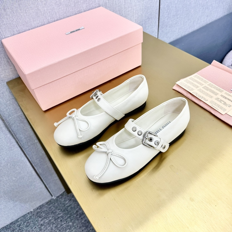 Miu Miu flat shoes